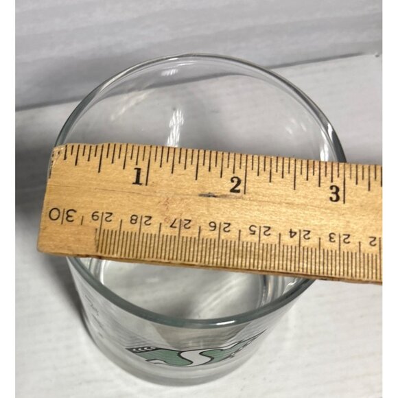 Saskatchewan Roughriders CFL Football Logo Low Ball Whiskey Glass 3.5" Tall - Picture 5 of 5
